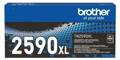Produktbild von Tonerkassette BROTHER TN2590XL, HL-L2402/L2442/L2460/ L2600/ L2640 /MFC- L2802/ L2862/ L2922, 3000k.