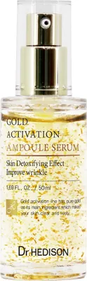 Zdjęcie produktu dla Dr.Hedison Gold Activation Serum do twarzy z 24k zlotem, 50 ml