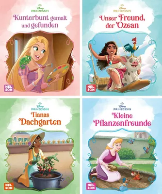 Produktbild von Nelson Mini-Bücher: Disney Prinzessin 25-28