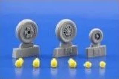 Produktbild von F-16 late wheels -Kinetic- / 1:48