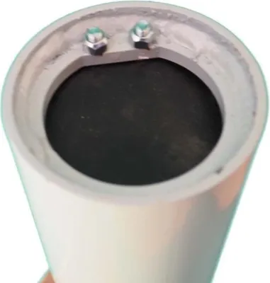 Produktbild von Plunscher 76mm - Brunnenreinigung Schäkel - mit Schäkel
