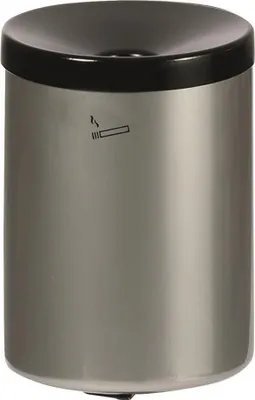 Produktbild von TKG Rondo Maxi Wandaschenbecher silber, 1 St.