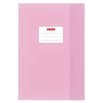 Immagine prodotto di herlitz Heftschoner DIN A4, gepr„gt (Bast), PP, rosa