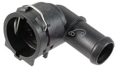Produktbild von METZGER 4010143 Kühlmittelflansch für VW GOLF VI (5K1) Wasserflansch