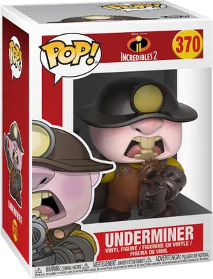 Produktbild von Die Unglaublichen 2 - Underminer 370 - Funko Pop! - Vinyl Figur
