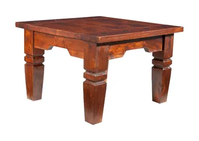 Image de MASSIVMOEBEL24 | Table basse 60x60 Acacia laqué Nougat OXFORD #426