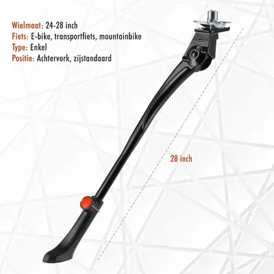 Produktbild von Fahrradständer verstellbar, Aluminium, 24-28 Zoll, für die Stadt