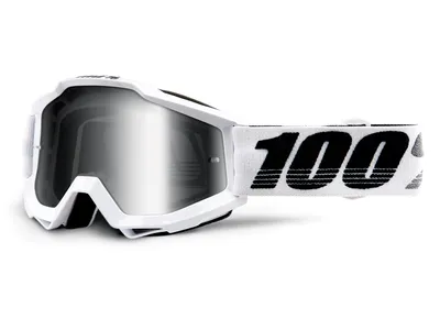 Image de Lunettes de moto 100% MX Cross Accuri miroir avec revêtement anti-buée