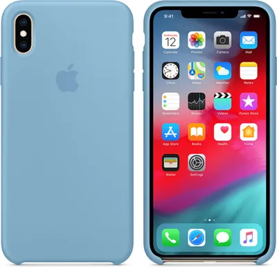 Produktbild von Apple MW952ZM/A, Cover, Apple, iPhone XS Max, Blau