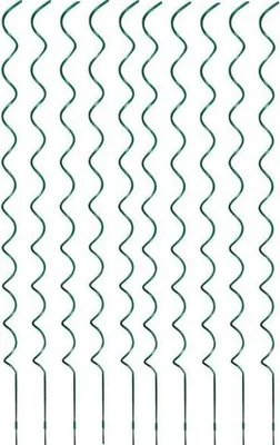 Obrázek produktu pro Spirálová tyč k rajčatům hladká 180cm x 7mm - Zelená - 20ks