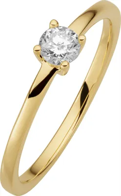 Produktbild von Orolino Ring 585/- Gold gelb 056 (17,8) Brillant weiß 067370206-1