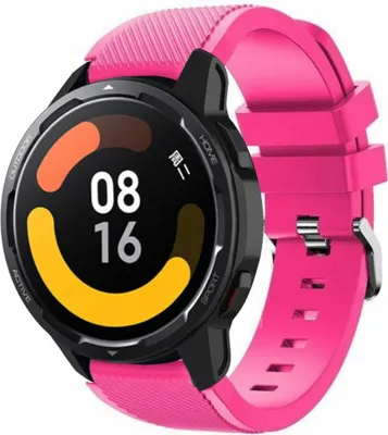 Produktbild von Strap-it Xiaomi Watch S1 Silikonarmband (Pink)