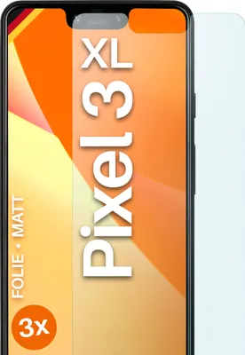 Produktbild von moex® 3x Schutzfolie kompatibel mit Google Pixel 3 XL - Displayschutzfolie Anti Reflex Folie, Matt