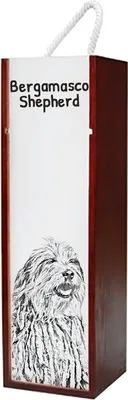 Zdjęcie produktu dla Art-Dog Pudełko prezentowe na wino – Bergamasco – z pudełkiem prezentowym