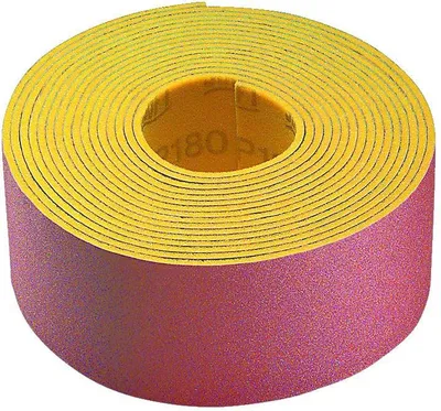 Image de Rouleau mousse Siasoft 2951 SIA ABRASIVES - 115 mm x 10 m - Grain 100 – 6581.1109.0100