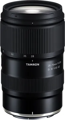 Zdjęcie produktu dla Tamron 28-75mm F/2.8 Di III VXD G2, Standardowy obiektyw zmiennoogniskowy, 17/15, 28 - 75 mm, Nikon Z