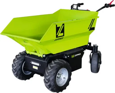 Obrázok produktu pre Zipper ZI-ED500, Motorizovaný vozík, 4 koleso/kolesá, Čierna, Zelená, 236 L, 500 kg, 208 kg