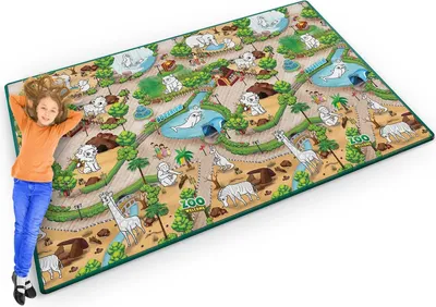 Obrázok produktu pre Rolovaná penová podložka na vyfarbovanie 200 x 120 x 0,3 cm Ricokids RK-343
