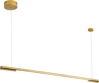 Immagine prodotto di Lampadario a LED ORGANIC dorato 26 W, bianco caldo 2210 lm, metallo, dimensioni: 140 x 150 x 2 cm, IP20, Maxlight