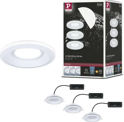 Produktbild von Paulmann LED Einbauleuchte Sormus 3er-Set
