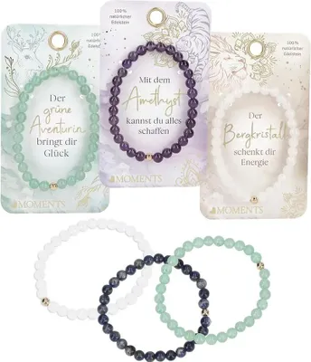 Produktbild von Heart Moments Edelstein Armbänder