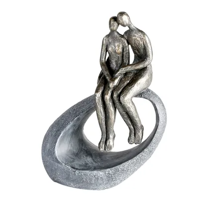 Produktbild von Casablanca by Gilde Dekofigur Skulptur Moment broncefarben H. 27 cm,79901
