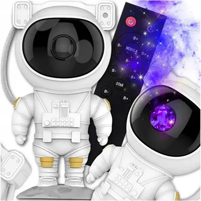 Obrázek produktu pro Projektor hvězd Kosmonaut dětská noční lampa LED