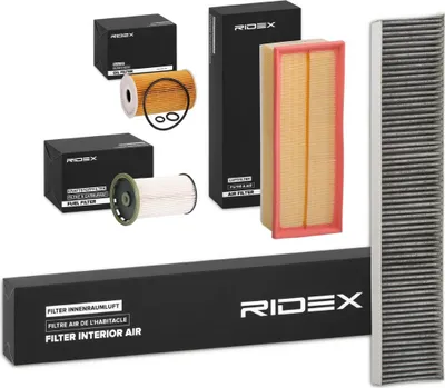 Produktbild von RIDEX Filterset Inspektionspaket Filtersatz für VW SHARAN (7N1, 7N2)