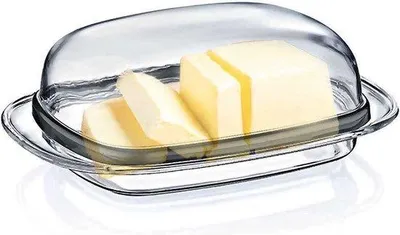 Produktbild von Butterdose mit Deckel - Butterbehälter mit Deckel - Butterschale mit Deckel - Butterbehälter mit Deckel - Butterdose mit Deckel - Butterdose