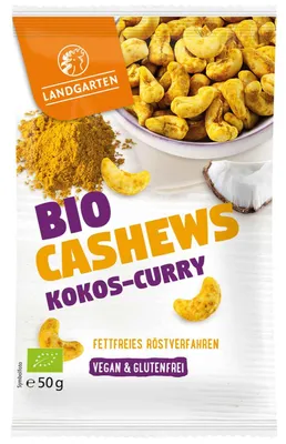 Produktbild von Landgarten Cashews Kokos-Curry 50g