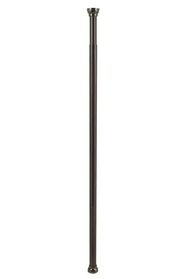 Produktbild von Spirella Teleskopstange Kreta | Duschvorhangstange ohne Bohren | Spannstange, durch Drehen verstellbar, sicherer Halt | als Duschstange, Kleiderstange | Länge wählbar Aluminium