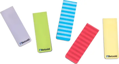 Produktbild von Betzold magnetische Lesezeichen, 5 Stück