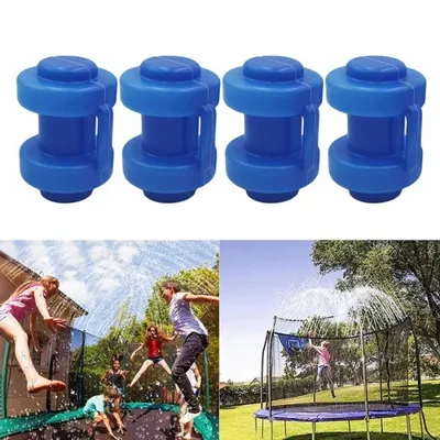Produktbild von 8 Stück Trampolinstangenkappen Sicherheitsnetz Endkappen Trampoline Ersatzteile Trampolinstangenkappen Trampolinzubehör für Netztrampolinhaken Netzteil