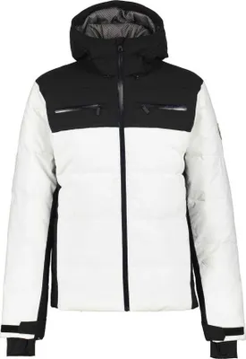 A studio shot of a ski jacket.