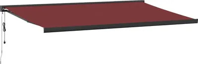 Image de vidaXL Store automatique rouge bourgogne 500x300 cm