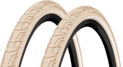 Produktbild von 2x Continental Ride City 47-559 Extra Puncture Belt Reflex E 25 26x1.75