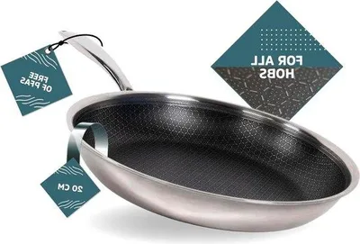 Produktbild von Famanu Bratpfanne Ø20cm - Schwarz mit Antihaftbeschichtung