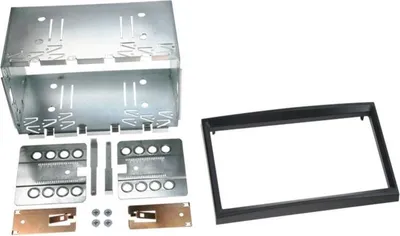 Image de Adaptateur de façade 2-DIN pour Citroen / Fiat / Peugeot / Toyota noir