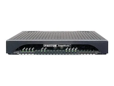 Produktbild von Patton SmartNode 4131, G.168, G.711Mu, G.722, G.722.2, G.723.1, G.726, G.729, G.729A, G.729ab, T.38, EN 60950, TBR-3, FCC Part 15, CE, Telnet, TFTP, HTTP, HTTPS, SNMPv3, 100-240 V