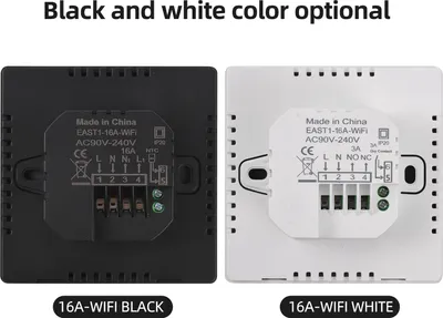 Zdjęcie produktu dla Inteligentny termostat do domu WiFi Tygodniowy programowalny cyfrowy tryb ręczny / automatyczny Tuya Sterowanie aplikacją Wyświetlacz LCD Regulator temperatury Inteligentny grzejnik elektryczny