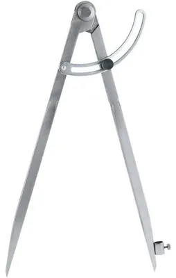 Productafbeelding van Grote potloodmarkeercirkel, 300 mm, van koolstofstaal