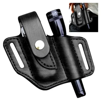 Produktbild von Taktischer Multitool-Halter aus Leder, EDC Lederscheide für multifunktionale Werkzeuge