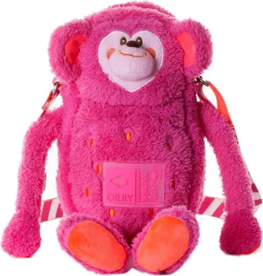 Produktbild von Oilily Umhängetasche Books Monkey Shoulder Bag Fuchsia pink