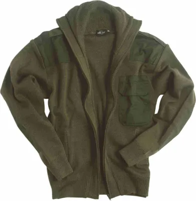 Produktbild von Strickjacke MIL-TEC oliv, 58