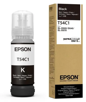 Obrázok produktu pre Epson T54C Black SURELAB SL-D500, Originál, Čierna, Epson, SureLab SL-D500, 70 ml, 1 kusov