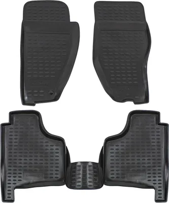 Obrázok produktu pre J&J Automotive | Gumové rohože so zvýšeným okrajom pre Dodge Nitro 2007-2012