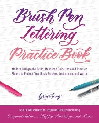 Imagen del producto de Brush Pen Lettering Practice Book