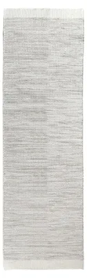 Obrázok produktu pre MY-RUG WoolHeaven koberec, vlnený koberec 200x80 cm, bielo-béžový, z brúsenej panenskej vlny, obojstranný, prírodný produkt, ručne tkaný
