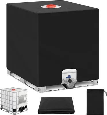 Produktbild von IBC Tankabdeckung wasserdicht, UV-beständig, 120x100x116 cm, für 1000 l Wassertank