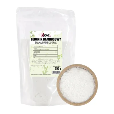 Zdjęcie produktu dla Błonnik bambusowy 250g Brat.pl